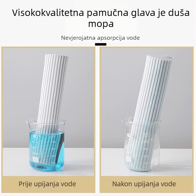 Glava mopa sa slotom, PVA spužva za upijanje, dodatak za mop