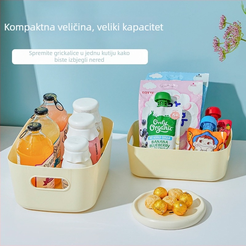 Pravokutna stolna kutija za pohranu kozmetike, sitnica, grickalice i igračaka