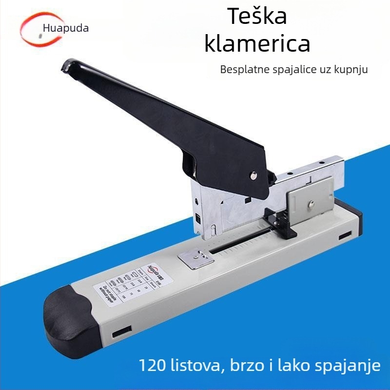 Veliki kapacitet, teški spenjač za papir s debelim slojem dizajnom, višefunkcionalan