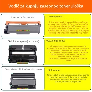 TN2325 toner kaseta za Brother laserske pisače: DCP7080D, 7180DN, MFC7380, 7480D, 7880DN, HL-2260D