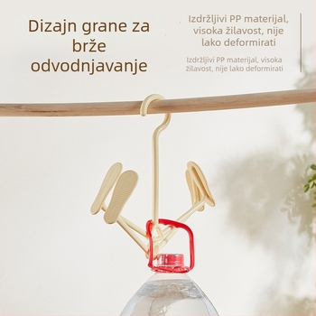 Višenamjenski stalak za sušenje cipela, rotirajući i stohirajući, za balkon