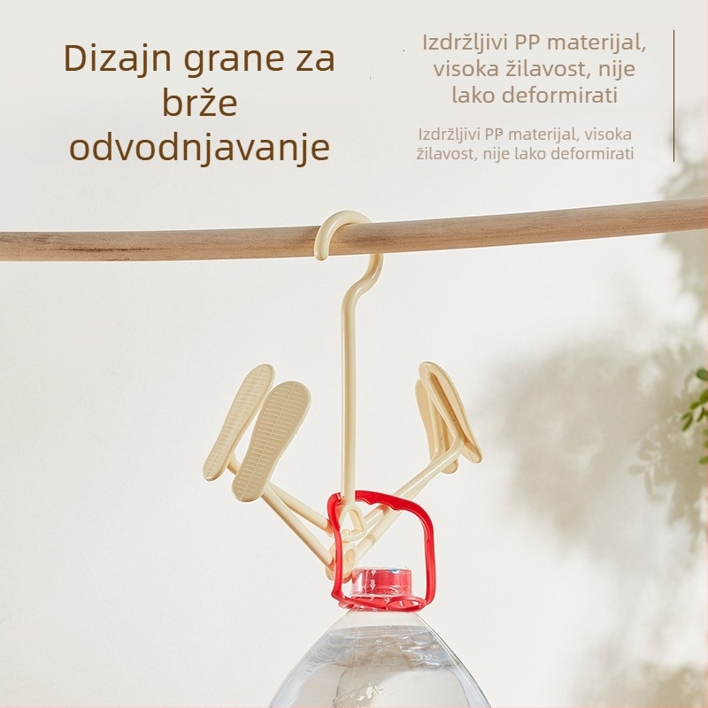 Višenamjenski stalak za sušenje cipela, rotirajući i stohirajući, za balkon