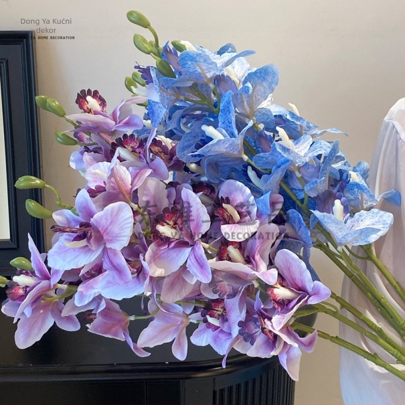 Umjetna Phalaenopsis orhideja od svile za kućnu dekoraciju, vjenčanja i događaje