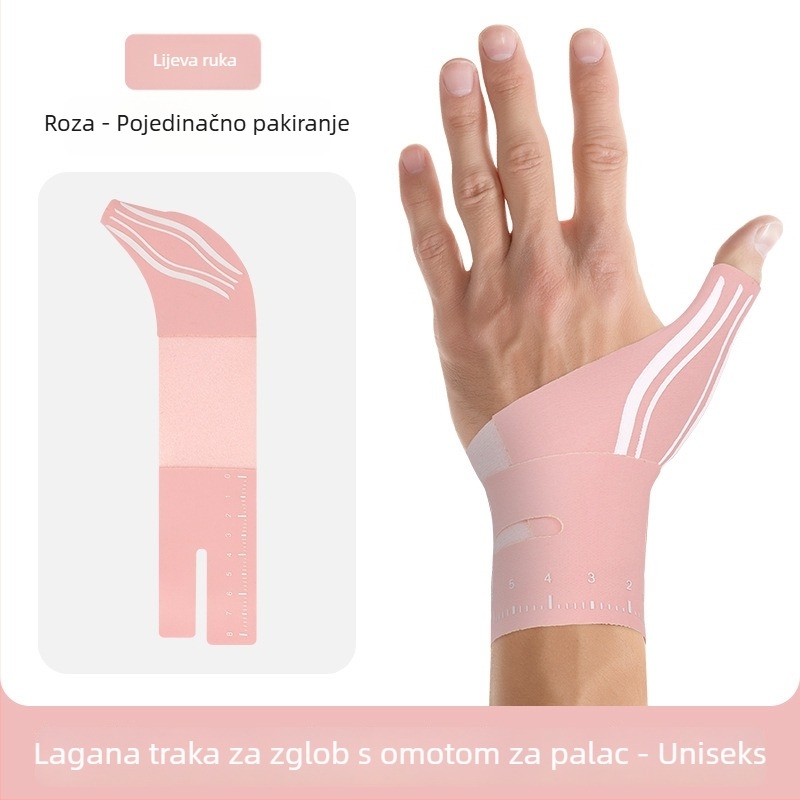 Lagani kompresijski štitnik za palac i zglob, unisex, zaštita od uganuća i podrška tetivama zgloba