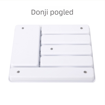 Organizator pribora u ladici s odjeljcima za nože, vilice, žlice i štapiće, plastična posuda za pohranu, 40×32×4.5 cm