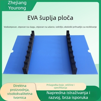 PP kutija od valovite ploče za logistiku, s antistatičkim pakiranjem, mrežom i okvirom za skladištenje