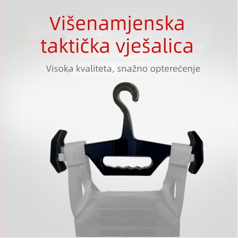 Višenamjenska vješalica za odjeću – prijenosna plastična, protuklizna, za mokru odjeću i odjeću za prikaz