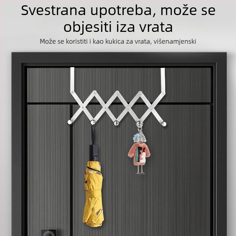 Novi sklopivi stalak za sušenje rublja na radijatoru s prostorom za pohranu i kukicama