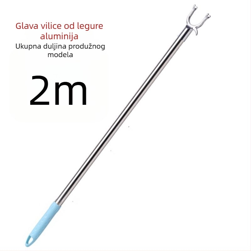 Proširiva šipka za vješanje odjeće za kućnu upotrebu, od aluminijske legure