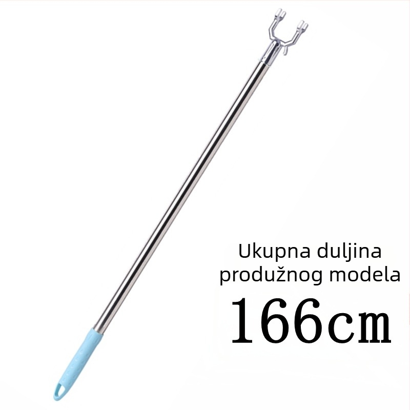 Proširiva šipka za vješanje odjeće za kućnu upotrebu, od aluminijske legure