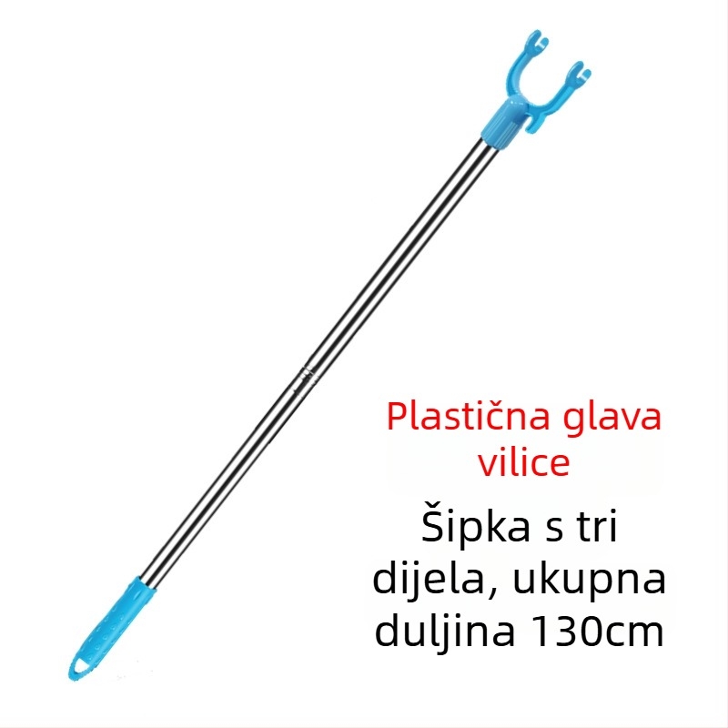 Proširiva šipka za vješanje odjeće za kućnu upotrebu, od aluminijske legure
