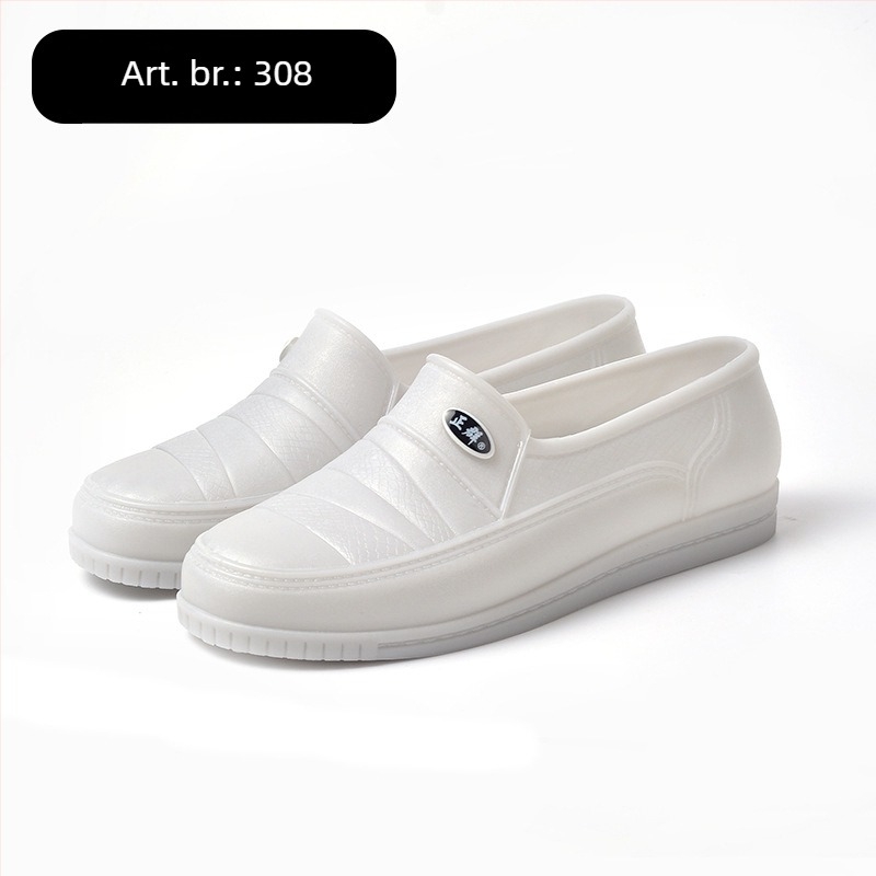 Nova stil obuće za kišu od PVC-a za žene i muškarce, niske visine, vodootporne, protuklizne, za vanjsku upotrebu