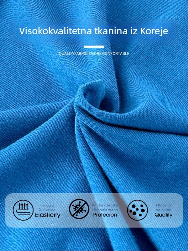 Ženska baza bluza s gumbima za jesen-zimu, dugi rukav, uski kroj, elegantan unutarnji top, 2025 novi model