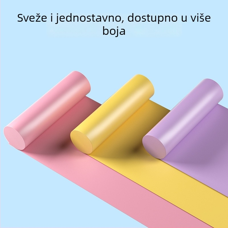 Torbe za smeće u stilu vesta, pojačane i izdržljive, jednokratne za kućnu upotrebu