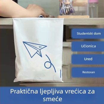 Ljepljive vrećice za otpad za stolove, studentske domove, učionice i automobile