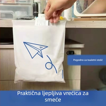 Ljepljive vrećice za otpad za stolove, studentske domove, učionice i automobile