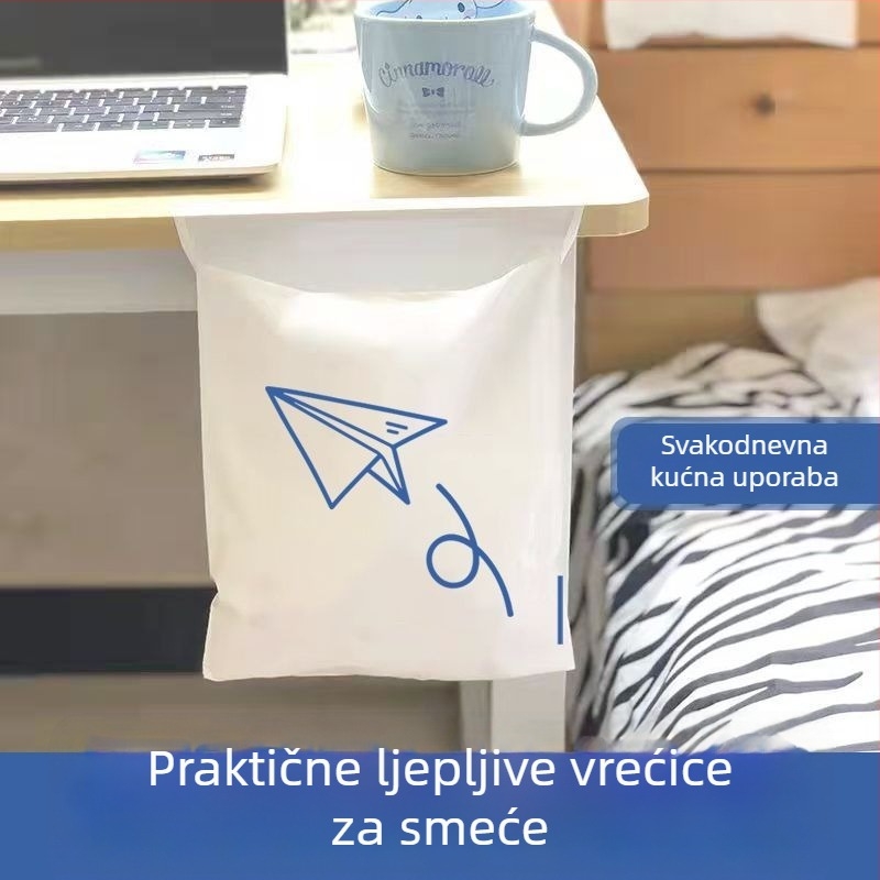 Ljepljive vrećice za otpad za stolove, studentske domove, učionice i automobile