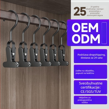 Klip za sušenje odjeće od aluminijske legure – višenamjenski klip za odjeću, kućna upotreba, klip za hlače
