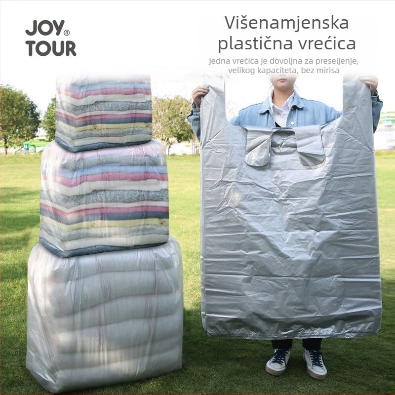 Kockasta torba za preseljenje i skladištenje deke i odjeće - čvrsta, velik kapacitet