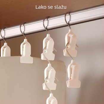 Višenamjenski klip od nehrđajućeg čelika za sušenje – za hlače, suknje, šešire i čarape