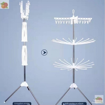 Sklopivi stalak za fenere i lampe, prenosiv za štandove, atraktivne lokacije, izloge i zabave, komercijalnu upotrebu i vješalice za odjeću