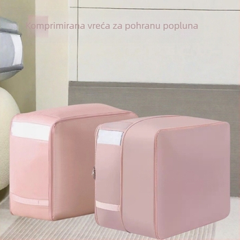 Kompresivna torba za ćebad od debelog twilla, velika kapaciteta, organizator odjeće