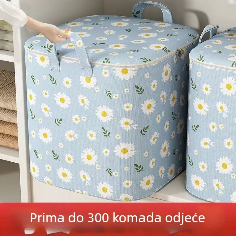 Torba za skladištenje deka i odjeće, velika kapaciteta, otporna na vlagu i plijesan, kubični organizator za skladištenje