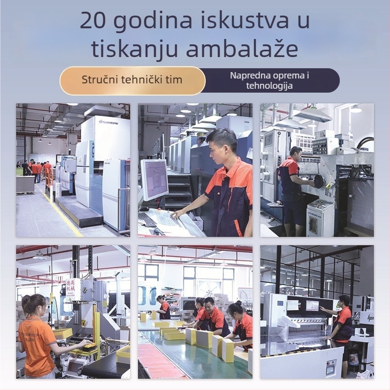 Kutija za poklon s preklopnim poklopcem, prilagođena luksuzna čajna šalica i kutija za pakiranje čaja, prazna kutija, poklon za poslovnu obljetnicu