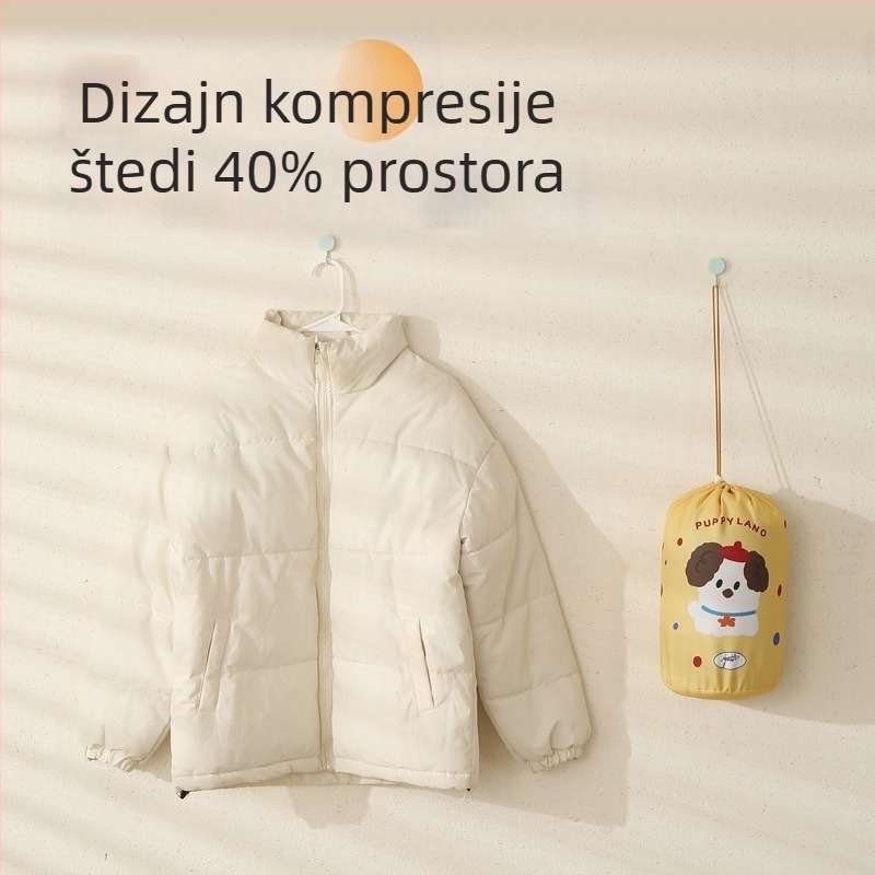 Kompresijske vrećice za odjeću i perjaste jakne, za putovanja i kućnu organizaciju, prijenosni organizatori za odjeću