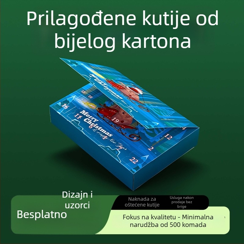 Kutija za darove s flip poklopcem, prilagođeno pakiranje, luksuzna boutique kutija za darove, prazna kutija s tiskom logotipa u malim serijama