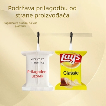 Kutija za maramice od flanel tkanine – nordijski stil, kutija za pohranu, otporna na prašinu, izrađena po mjeri