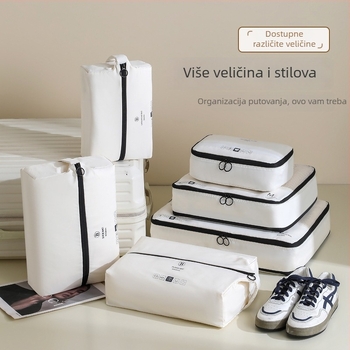 Set za putovanje za skladištenje – organizator za kofer i torbu za odjeću s velikim kapacitetom, vodootporan i kompresibilan