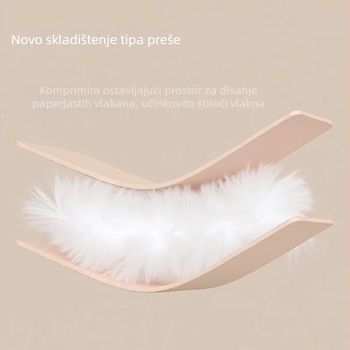 Kompresivna vreća za skladištenje deke, velika kapaciteta, pogodna za jakne s perjem i posteljinu