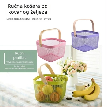 Kvadratna ručna košara za pohranu