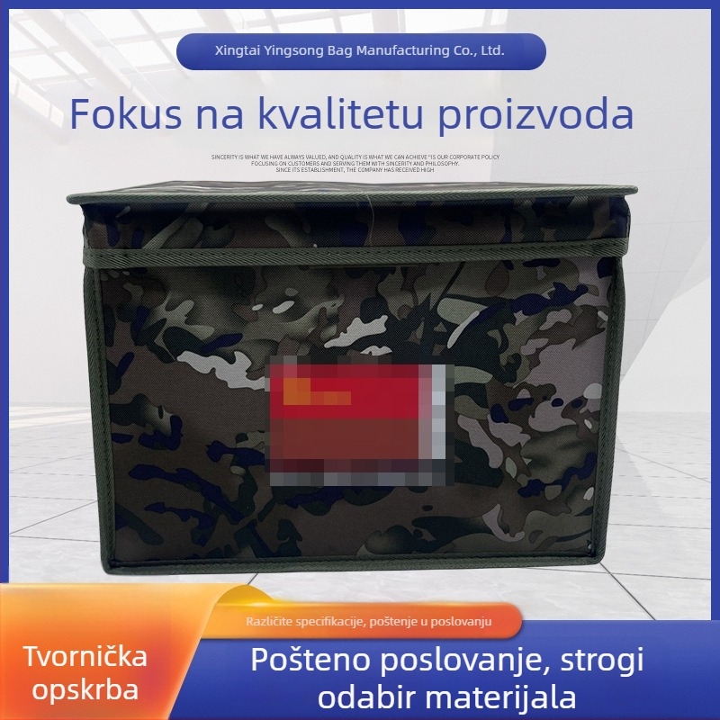 Kamuflažni sklopivi kutija za pohranu za kućnu upotrebu – organizator osobnih stvari i odjeće