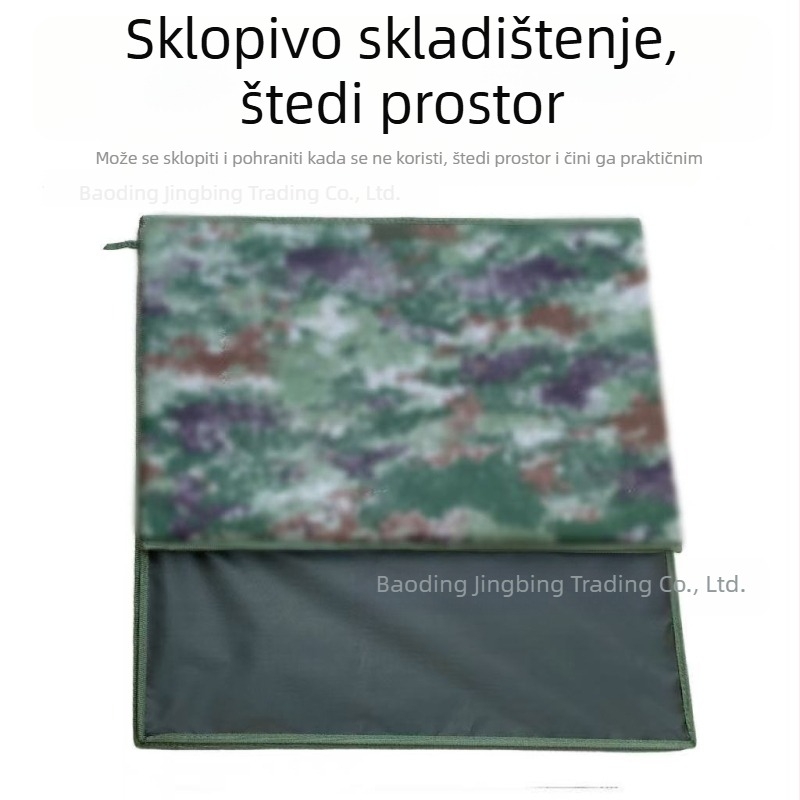 Kamuflažni sklopivi kutija za pohranu – za vojnu obuku i organizaciju opreme, zelena