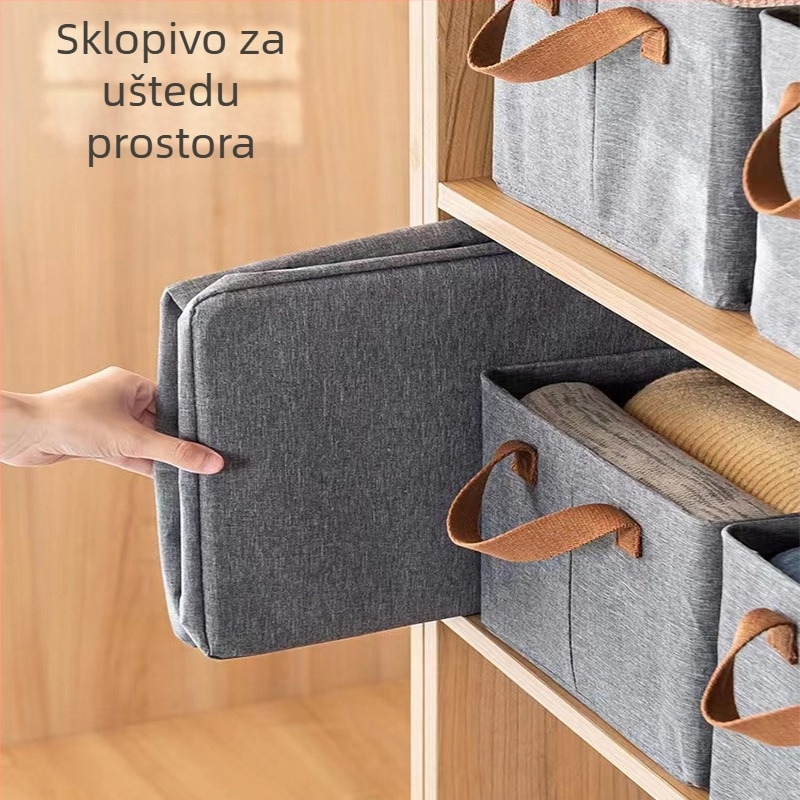 Stohirajući ormar s metalnim okvirom i ladicama za odjeću, velik kapacitet