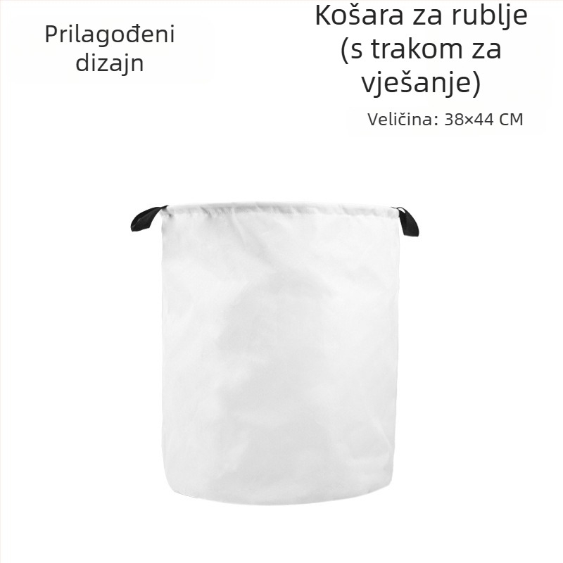 Sklopivi koš za prljavo rublje – moderan koš za rublje za dom, kupaonicu ili studentski dom