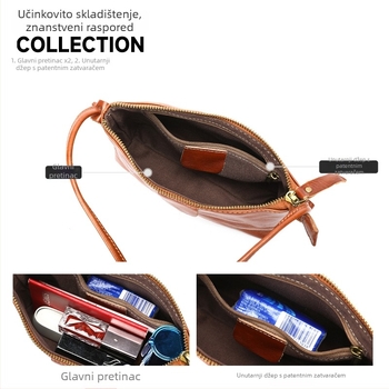 Ženska mala kvadratna torbica od prve klase teleće kože, proljetno-ljetni stil, luksuzni nišni crossbody torba, prava koža, za putovanja