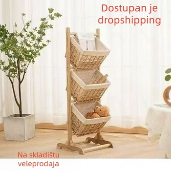 Višeslojni pleteni koš za pohranu