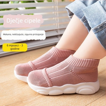 Cipele za bebe i malu djecu, prozračni mrežasti gornji dio, protuklizna mekana gazna, unutarnja i vanjska upotreba, za dob 12–36 mjeseci, casual platnene tenisice