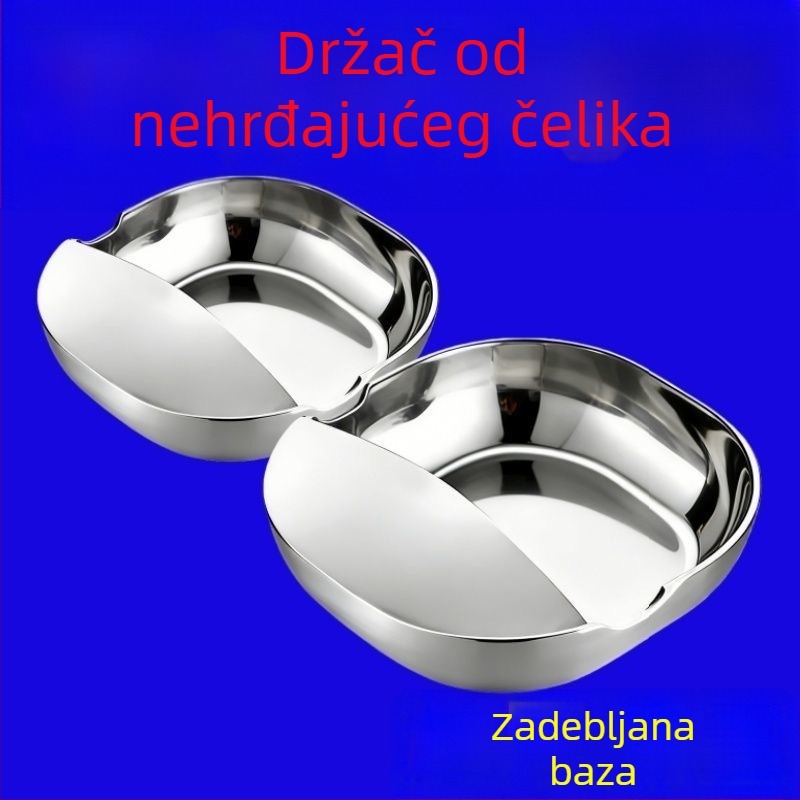 Stalak od nehrđajućeg čelika za žlice, držač poklopaca i špatula, otporan na visoke temperature, za kuhinjski radni stol