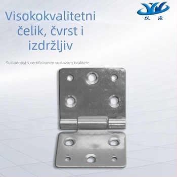 180° rotirajući šarnir od čelika za limene dijelove, sklopivi šarnir