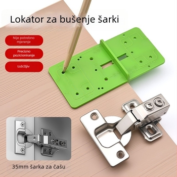 Lokalizator rupa za šarke ormara – alat za ugradnju
