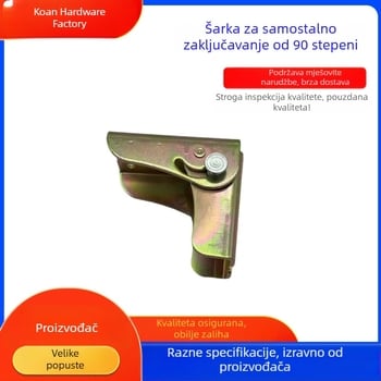90° samozaključavajući sklopni šarnir za stolove i stolice; blagovački stol; japanskog stila spojni šarnir; četverostruko zaključavajući sklopni šarnir