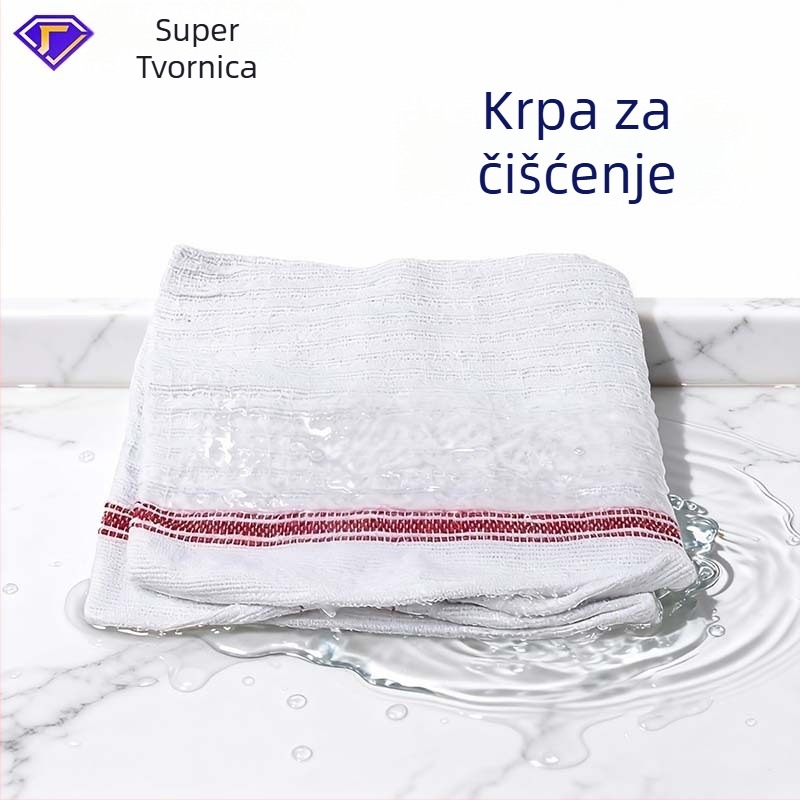 Višefunkcionalna velika krpa za unutarnje čišćenje, brisanje poda, kuhinjsko čišćenje i uklanjanje mrlja, s visokim upijanjem.