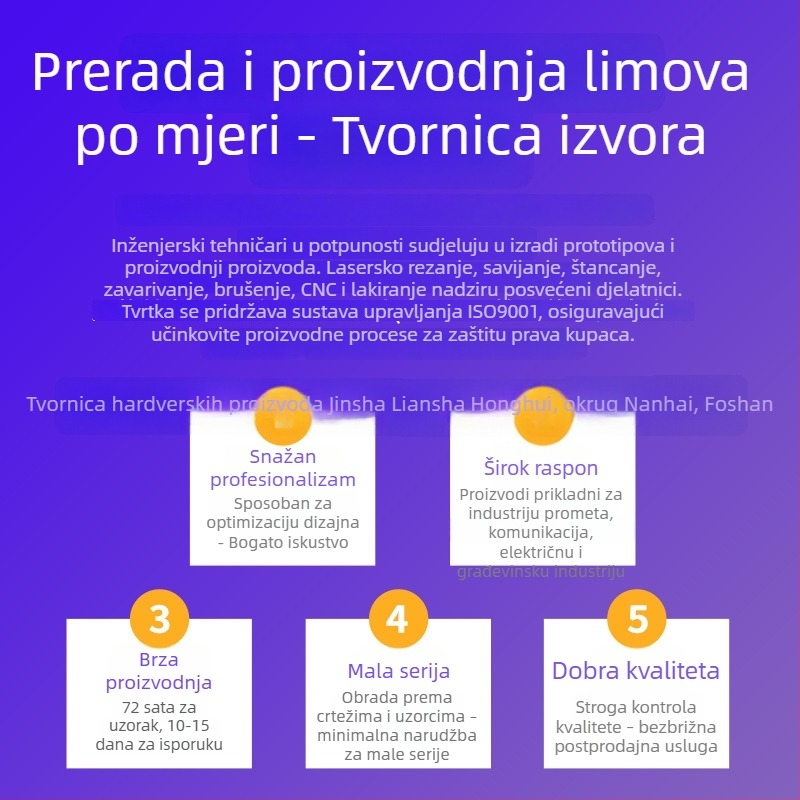 Teški galvanizirani panti za ljestve, za sklopive ljestve, industrijski kutijasti panti s dugim trakom