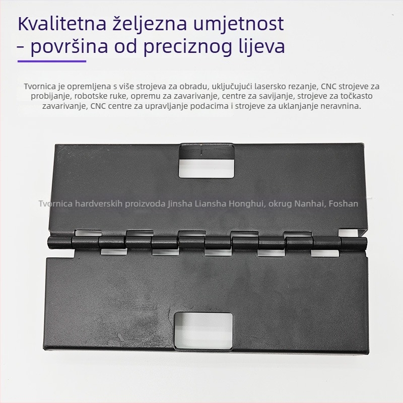 Teški galvanizirani panti za ljestve, za sklopive ljestve, industrijski kutijasti panti s dugim trakom