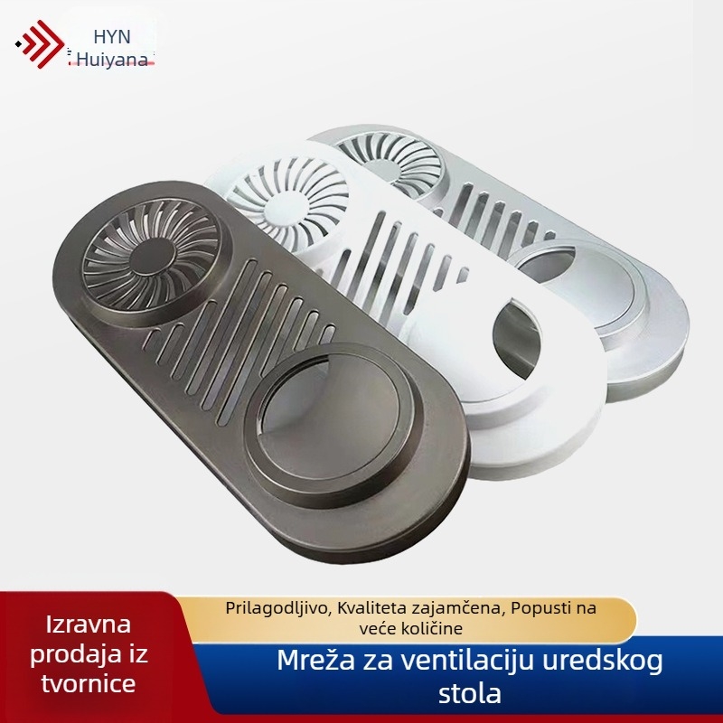 Prozračna mreža glavnog kućišta računala – plastična mreža za ventilaciju i dekorativni poklopac, uredski dodatak