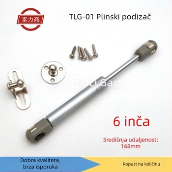 Teški produženi plinski štap za vrata ormara — teleskopski plinski štap, dugačak, za podizanje
